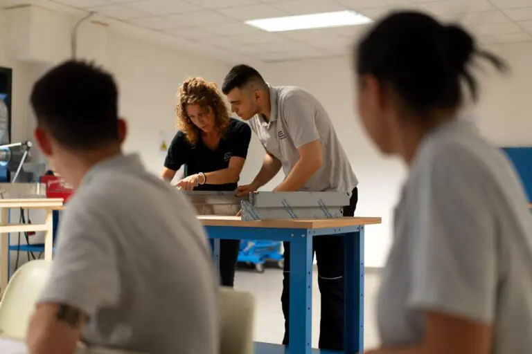 Aula dei corsi di formazione della Metal’s Academy